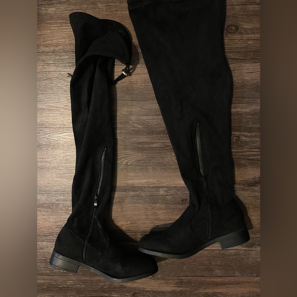 Knee high boots!